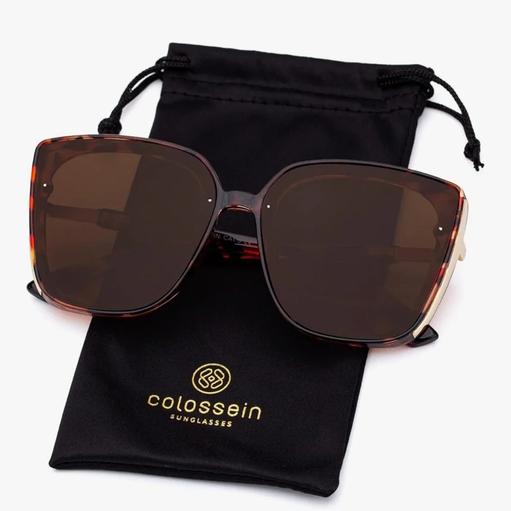 🆕 Oversized Sunglasses Classic Square Sunglasses